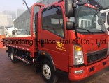 China Sinotruk 4X2 8 Ton 6 Wheels Small Light Duty Cargo Van Truck