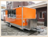 Ys-Fv580 Large Mobile Food Van Food Trucks for Sale in China