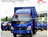 Light Duty 6000mm Length 108HP Box Van Cargo Truck