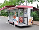 Electric Vehicle Food Kiosks Catering Van