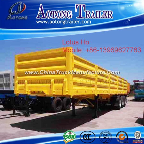 3 Axle 50 Tons Dry Cargo Transport Van Semi Trailer