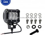 Auto Lighting System IP67 Double Row 18W LED Light Bar for Truck, Offroad, Trailer, Auto Parts