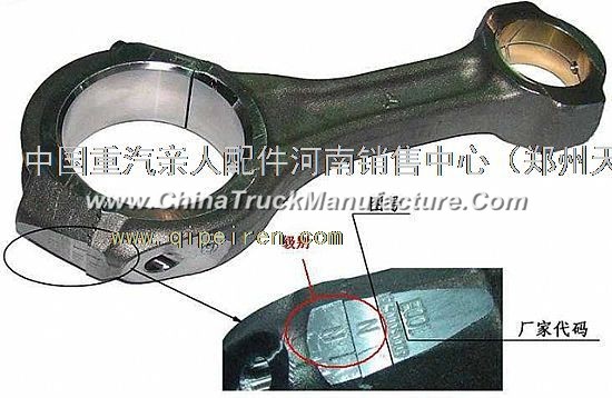 Chinese heavy truck engine connecting rod series
