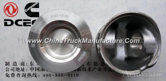 9181+0.5/ 4939181   Dongfeng Cummins Engine Part/Auto Part Electrically Controlled ISDE Piston