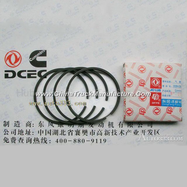 Dongfeng Cummins Engine Part/Auto Part/Spare Part  Air compressor piston ring 3509N08
