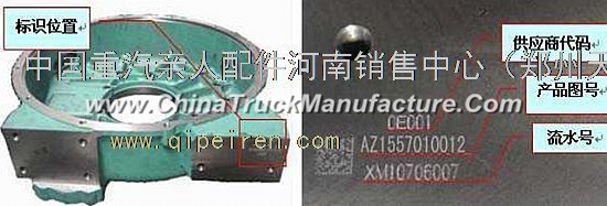 Chinese heavy truck engine flywheel shell series
