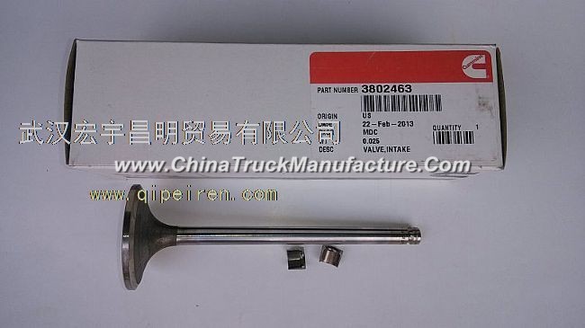 Cummins authorized dealers supply imported 6C intake valve 3802463