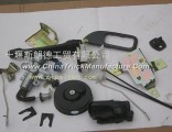 Dongfeng 6105110-C0100 right door lock assembly with ignition lock and fuel tank cap (with left part