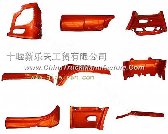 Dongfeng Tianlong pearl red molybdenum cab front trim group 8406059-c0100/8406060-c0100
