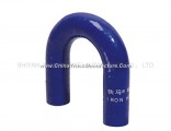 180° Polyester Reinforced Silicone Hose Elbows custom silicone coolant hose