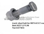 High Strength Truck Wheel Bolt for RENAULT Rear