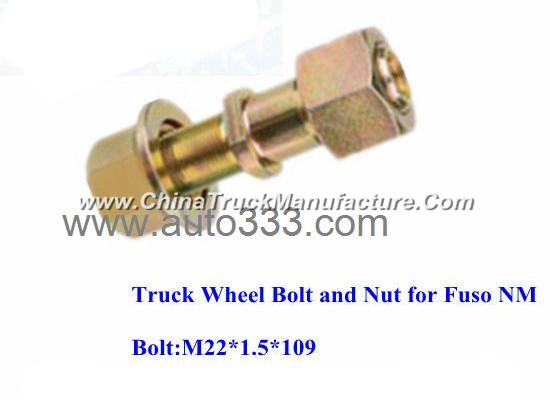 Truck Wheel Bolt and Nut for Fuso NM