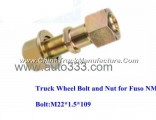 Truck Wheel Bolt and Nut for Fuso NM