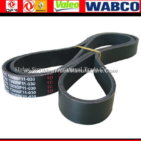 Factory sells truck  fan belt(1308BF11-030) cheapest price