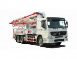 Sinotruk Truck Mounted Concrete Pump Mixer Concrete Pump Truck with 40m 42m 48m Boom