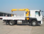 5 Tons Truck-Mounted Crane, 4*2 Small Truck Crane, Mobile Crane with High Quality From China for Hot