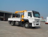 Made in China Factory Sale HOWO 15 Tons Truck Mounted Crane with 3 Tons Crane