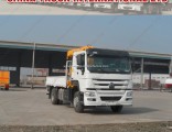 Sinotruk 4X2 Truck Mounted Straight Arm Crane of 3 Tons