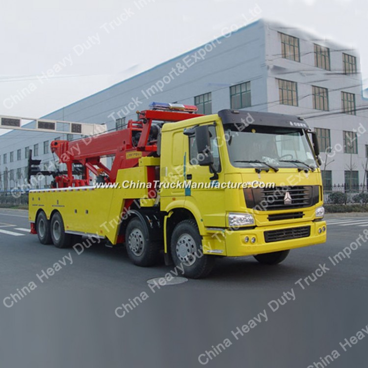 8X4 50ton Road Recovery Wrecker Tow Truck