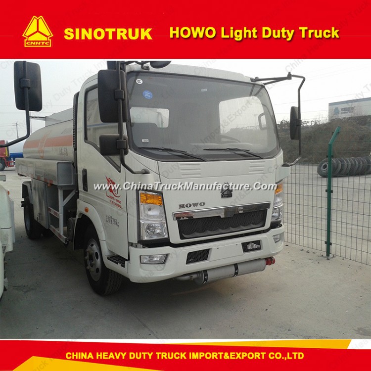 HOWO 4*2 Light Truck Oil/Fuel Tanker Truck
