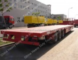 3 Axles 13m 60tons Low Bed Semi Trailer