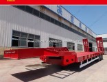 50ton Low Bed Trailer/Semi Truck Trailers for Sale