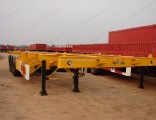 40FT Container Transport Flatbed Semi Truck Trailer for Sale