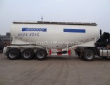 Three Axles 35 Cbm Bulk Cement Carrier Powder Material Semi-Trailer