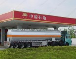 50ton 3axle Fuel Oil Tanker Semi Trailer