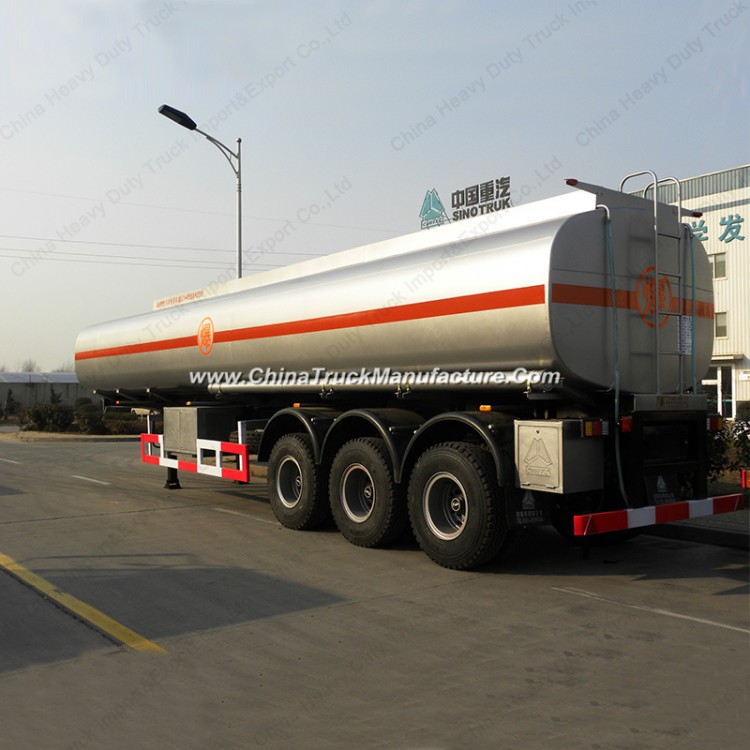 50000 Liters Oil Fuel Tanker Transportation Tank Semi Trailer