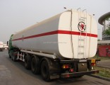 54000 Liters Petrol Tanker Palm Oil Tank Carbon Steel Fuel Oil Tank Semi