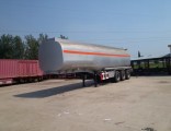 40cbm 40000L 3 Axle Aluminum Alloy Fuel/Oil/Diesel Transport Tanker Semi Trailer