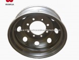 22.5X6.75 Trailer Truck Steel Wheel Rim for Truck Tyre 9r22.5