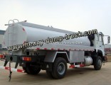 Sinotruk 4X2 8000liters Diesel Engine Oil Fuel Tank Truck