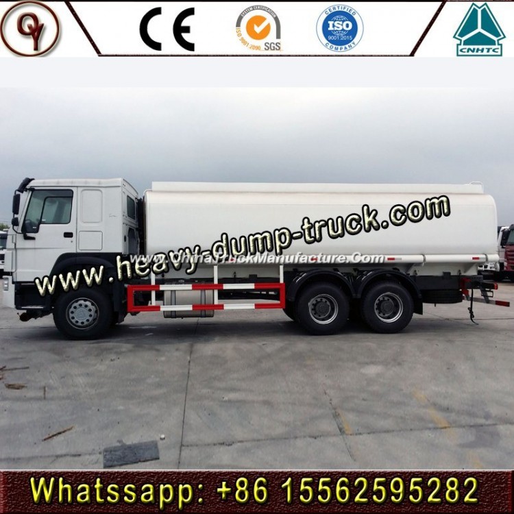HOWO 6X4 20cbm Oil Tank Truck/Fuel Tank Truck with High Quality