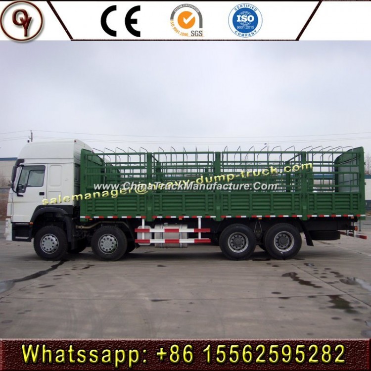 Sinotruk HOWO 8X4 Stake Cargo Truck 31 Ton for Sale