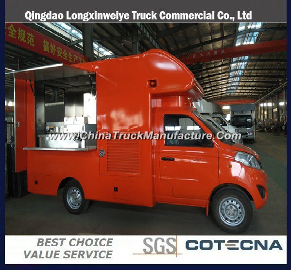 New Designed Moving Ice Cream Mobile Food Truck with Ce