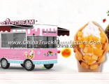 Ice Cream Street Cold Drinks Easy Operation BBQ Kitchen Shop Mobile Food Trailer
