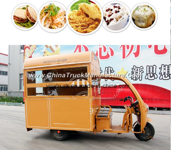 Hot Sales Electric Tricycle Fast Food Mobile Truck