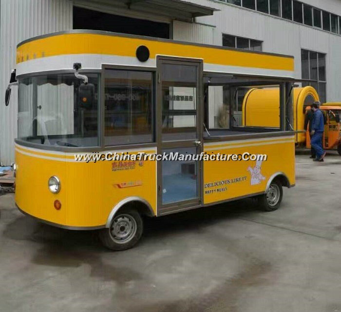 Mobile Food Truck, Electric Fast Food Truck