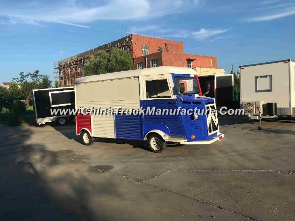 High Quaility Popular New Design Vending Citroen Van Food Truck for Sale