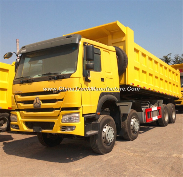 Sinotruk HOWO 12 Wheeler 50 Ton Dump Trucks Capacity
