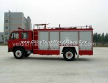 China Mainland DFAC 4X2 Red Water Foam Fire Truck