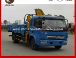 4X2 Pick up Truck with 2-3 Tons Crane