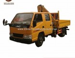 Jmc Small Construction Crane 2 Ton Hydraulic Mobile Crane Truck, Good Sale Truck Mounted Crane/ Truc