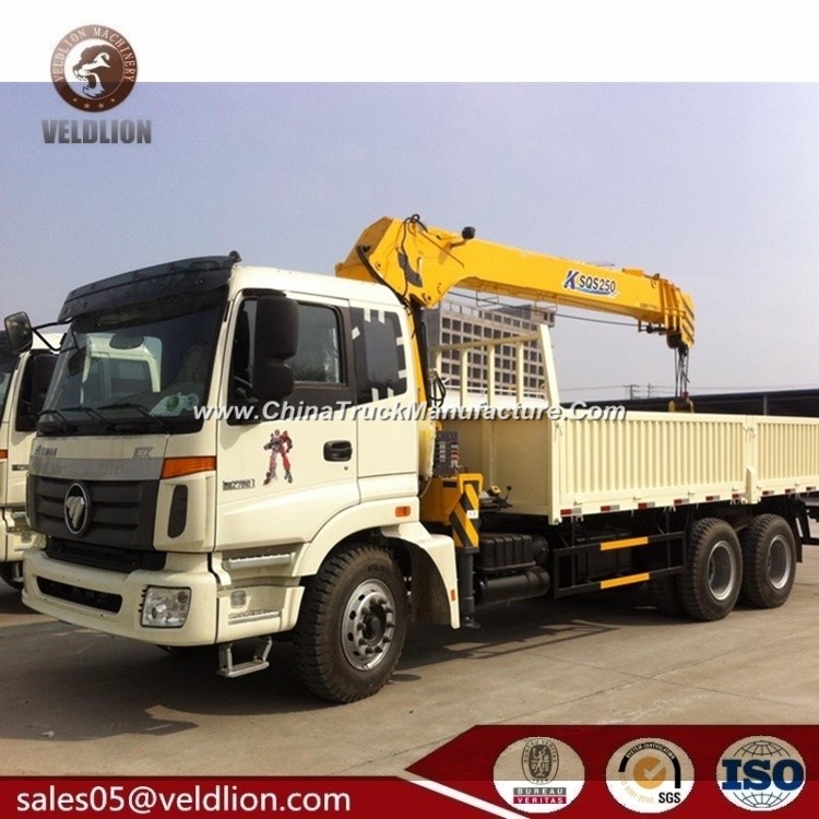 Foton 6~20 Ton Truck Crane with Used Knuckle Boom Truck Cranes, 12ton Truck with Crane Competitive P