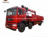 6X2 Dongfeng 8 Ton Truck Mounted Crane Two Sides Tipper Cargo Truck with Crane 5tons to 8tons Straig