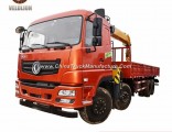 Dong Feng 16 Ton Man Truck Crane with Cheap Price, 8X4 Flatbed Tow Truck with 16ton Crane, Loading C