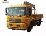 Dongfeng Crane Boom Hydraulic Lorry 10 Ton Knuckle Telescopic Boom Truck Mounted Crane for Sale