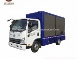 FAW P6 Outdoor LED Display Truck, Bus Advertising Truck with Outdoor LED Display, Outdoor Monitor LE